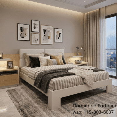 (Art. 303) Dormitorio Portofino-Vogan-Muebles-Lavalle 1723