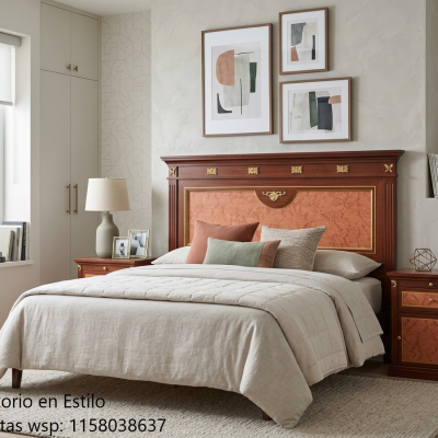 (Art. 312) Dormitorio Estilo-Vogan-Muebles-Lavalle 1723
