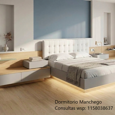 (Art. 311) Dormitorio Manchego-Vogan-Muebles-Lavalle 1723