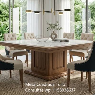 (Art. 203) Mesa Cuadrada Tulio