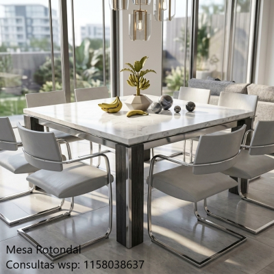 (Art. 204) Mesa Cuadrada Rotondal